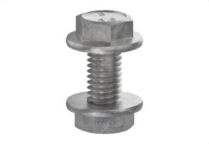 PURLIN BOLT NUT G8.8 GALV FLANGE M16 X 45