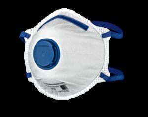 SAFETY DISP  RESPIRATOR P2 WITH VALVE (BOX OF 12)