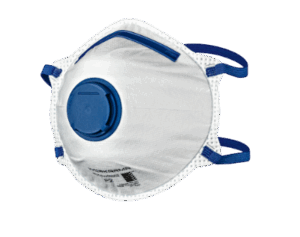 SAFETY RESPIRATOR WITH VALVE P2 (12 PK)