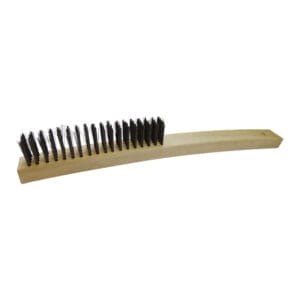 WIRE BRUSH HAND 4 ROW PLASTIC SCRATCH