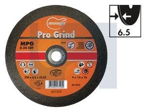 KLINGSPOR A 24 N SUPRA GRINDING DISC 125X6X22.23