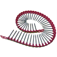 SCREW COLLATED NEEDLE POINT CSK ZINC YELLOW 8-18X20