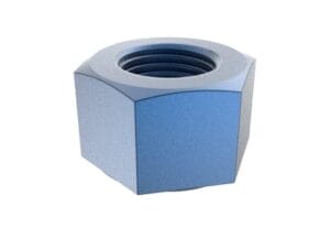HEX PETROCHEMICAL NUT UNC PLAIN 1