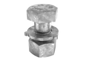 K2 STRUCTURAL ASSEMBLY HDG M24 X 120 B/N/W  (10.9 EN14399-3:2005 )