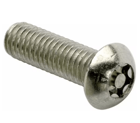 304 TORX BUTTON HEAD SCREW M10 X 90 SECURITY