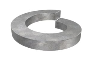 WASHER FLAT RND ZINC YELLOW M6