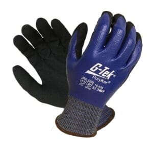 SAFETY GLOVES G-TEK POLYKOR X7 CUT C DUAL COAT S10
