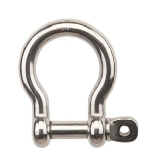 STAINLESS STEEL 316 D SHACKLE  M12
