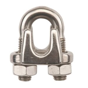 STAINLESS STEEL 316 WIRE ROPE GRIP M8