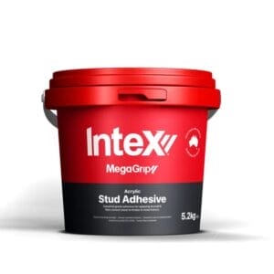 INTEX MEGAGRIP ACRYLIC STUD ADHESIVE BUCKET 5.2KG