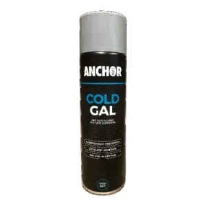 SPRAY PAINT ANCHOR COLD GALV 400GRAM