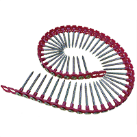 SCREW COLLATED NEEDLE POINT CSK ZINC YELLOW 8-18X20