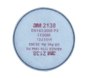 SAFETY MASK 3M REPLACEMENT FILTER SUIT 6200 2PK