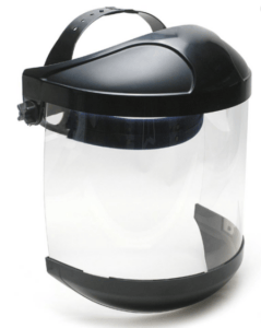 FACE SHIELD FRONTIER FULL FACE HI IMPACT CLEAR