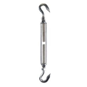 STAINLESS STEEL 316 TURNBUCKLE HOOK-HOOK M12