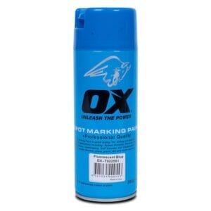 SPRAY PAINT FLUORO SPOT MARKING BLUE
