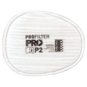 SAFETY MASK REPLACEMENT P2 FILTER CARTRIDGES (BOX OF 20)
