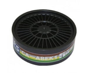 FILTER GAS PROFESSIONAL BAYONET FIT ORGANIC VAPOURS  REQUIRE 2_x000D_
SUIT RCF01L FULL FACE MASK