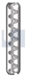 ROLL PIN WAVE STAINLESS 420 M6 X 25