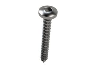 SCREW SELF TAPPER SS SQUARE DRIVE PAN HEAD 8 -18 X 1