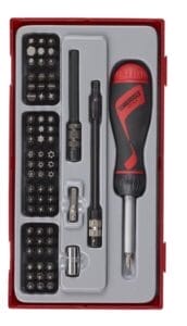 TENG 74 PCE RATCHETING S/DRIVER BITS SET